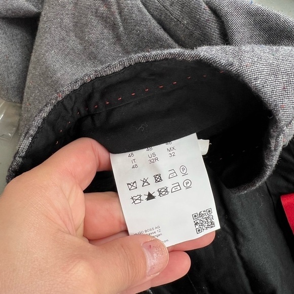 Hugo Boss AG Mens Grey Slacks size 32 - Picture 4 of 5